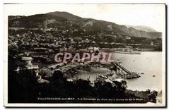 CPA Villefranche sur Mer Vue Generale du Port de la Darse et de la Rade 