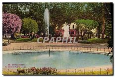 CPA Draguignan Le Jardin Public 