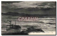 CPA Toulon Coucher de Soleil 