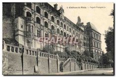CPA Chateau de Blois Facade Francois 1er