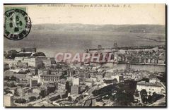 CPA Marseille Panorama pris de N D de la Garde 