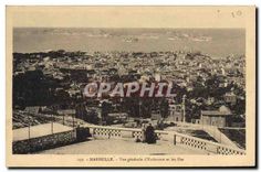 CPA Marseille Vue generale d'Ensoume et les Iles 