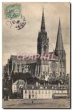CPA Chartres Le Fleches de la Cathedrale 