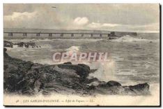 CPA Les Sables d'Olonne Effet de Vagues 