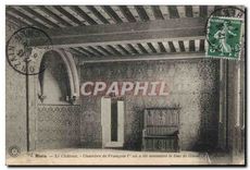 CPA Blois Le Chateau Chambre de Francois I ou a ete assassine le Duc de Guise 