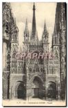 CPA Cathedrale de Rouen Facade 