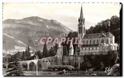 CPA Lourdes Htes Pyrenees La Basilique 