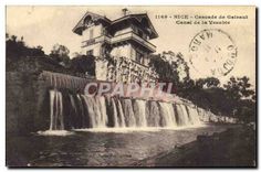 CPA Nice Cascade de Gairaut Canel de la Vesuble 