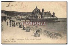 CPA Nice Promenade des Anglais et Jetee Promenade 
