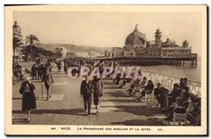 CPA Nice La Promenade des Anglais et la Jetee 