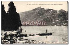 CPA Aix les Bains Le Lac du Borget et la Dent du Chat 