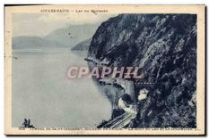 CPA Aix les Bains Hotel Lac du Bourget Tunnel de Saint Innocent Rochers de Brizon 