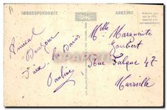 CPA Aix les Bains Lac du Borget Route du Bord l'Eau Lamartine