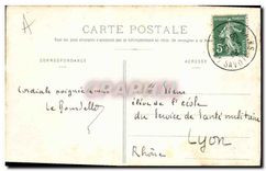 CPA Aix les Bains Le Lac u Bourget et le Nivolet