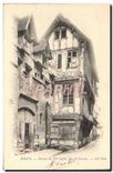 CPA Rouen Maison du XV Rue St Romain 