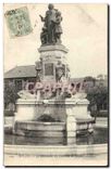 CPA Rouen Le Monument du venerable de Lasalle 