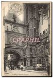 CPA Rouen Grosse Horloge 