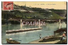 CPA Rouen Le Pont aux Anglais 