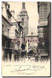 CPA Rouen La Rue de la Grosse Horloge 