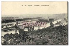 CPA Rouen La Seine et le Pont aux Anglais 