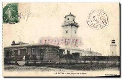 CPA Le Havre les Phares de la Heve 