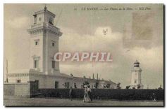 CPA Le Havre les Phares de la Heve 