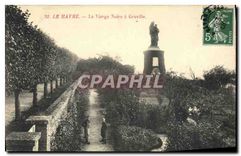 CPA Le Havre la Vierge Noire a Graville 