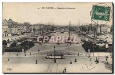 CPA Le Havre Bassin du Commerce 