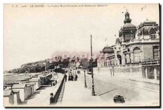 CPA Le Havre le Casino Marie Christine et le Boulevard Albert Ier 