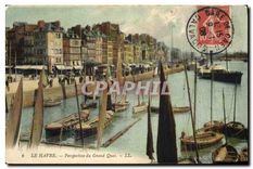 CPA Le Havre Perspective du Grand Quai 