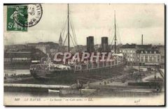CPA Le Havre la Savoie en Cale Seche Bateau