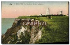 CPA Le Havre le Cap de la Heve et la Falaise 