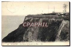 CPA Le Havre les Rochers de Barvalet a la Heve 