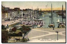 CPA Le Havre Quai d'Orleans et Bassin du Commerce 