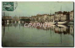 CPA Le Havre le Quai d'Orleans le Bassin du Commerce Bateaux
