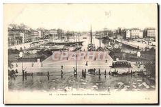 CPA Le Havre ensemble du Bassin ou Commerce 