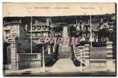 CPA Nice Havrais le grand Escalier 