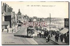 CPA Le Havre Boulevard Albert I 