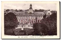 CPA Le Havre l'hotel de Ville 