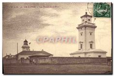 CPA Le Havre les Phares de la Heve 