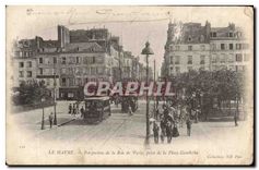 CPA Le Havre Perspective de la Rue de Paris prise de la place Gambetta 