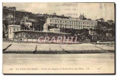 CPA Le Nice Havrais palais des regates et Notre Dame des Flots 