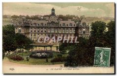 CPA Le Havre l'hotel de Ville 