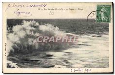 CPA Le Havre S Inf la Vague etude 