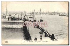 CPA Le Havre la Jetee et l'Avant Port 