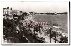 CPA Cannes la Promenade de la Croisette et les Grands hotels 