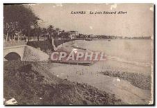 CPA Cannes la Jetee Edouard Albert 