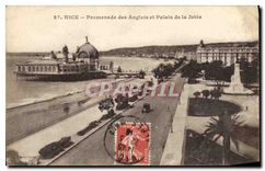 CPA Nice Promenade des Anglais et palais de la Jetee 
