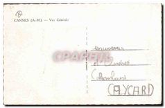CPA Cannes A M vue generale 