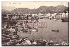 CPA Nice le port Bateaux